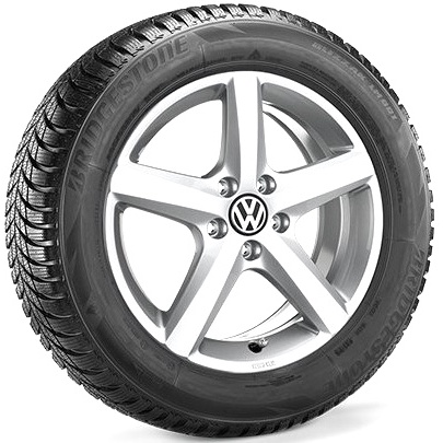 Roata Iarna Completa Oe Volkswagen Passat Design Aspen 215/60 R16 99H, 6,5J x 16 ET42 3AA0732268Z8